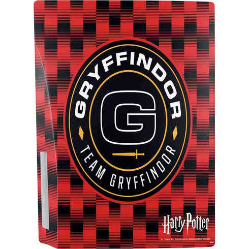 Wizarding Worlds Harry Potter Team Gryffindor PS5 Console Skin
